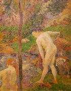 Paul Gauguin Baigneurs en Bretagne oil painting artist